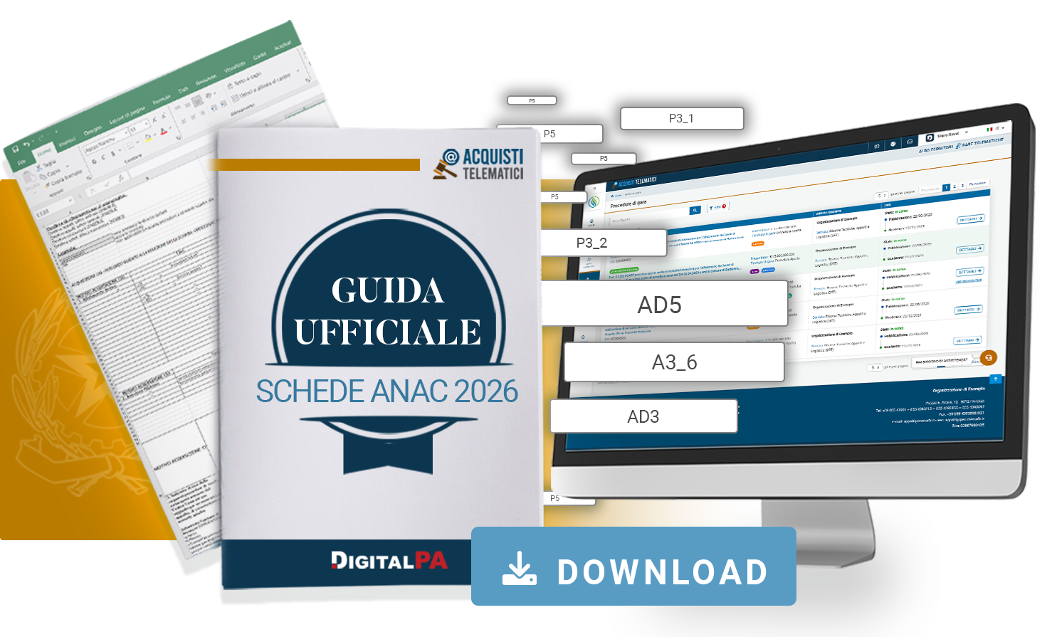 Download Guida Ufficiale Schede ANAC 2026 Acquisti Telematici DigitalPA