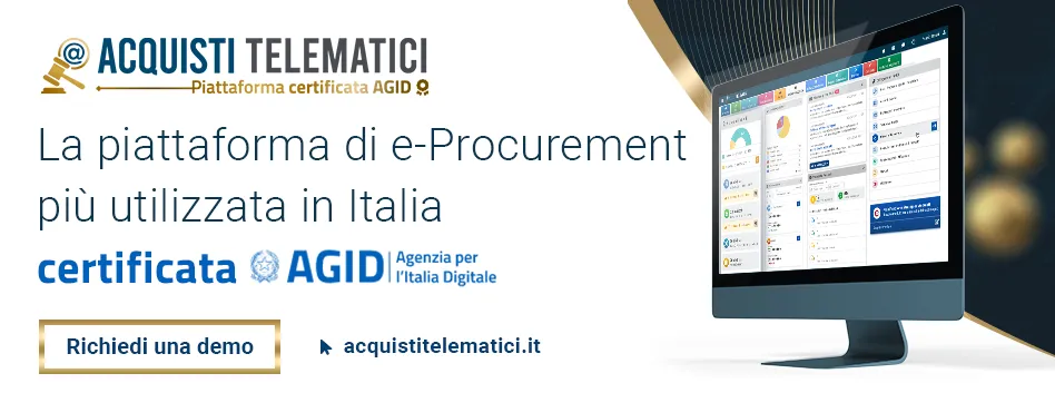 piattaforma eprocurement certificata agid Acquisti Telematici