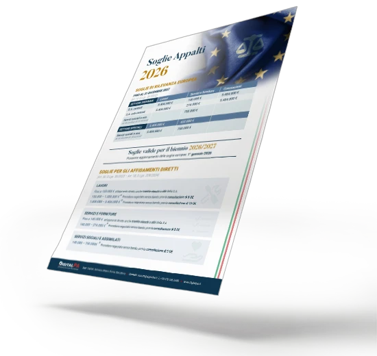 Scarica il pdf gratuito - Soglie Appalti 2026