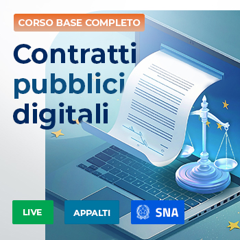 Percorso accreditato SNA: Contratti pubblici Digitali