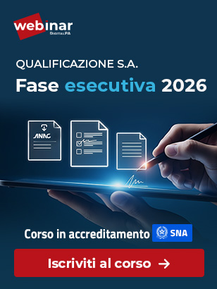 Corso Fase Esecutiva 2026 per la qualificazione delle stazioni appaltanti