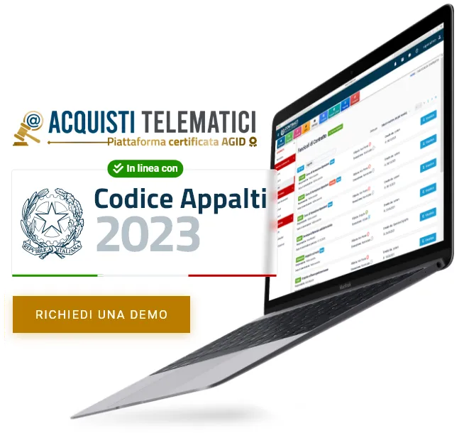 codice appalti 2023 acquisti telematici