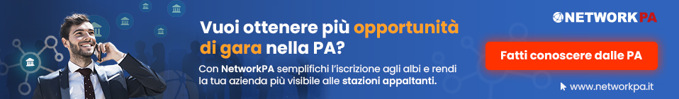 fornitori PA networkPA affidamenti stazioni appaltanti