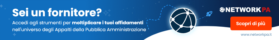 NetworkPA: iscriviti a oltre 1000 Stazioni Appaltanti in pochi click