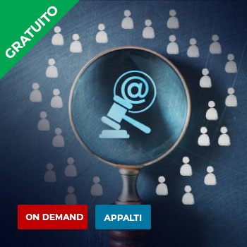 Webinar on demand sull'equa rotazione nelle procedure di gara